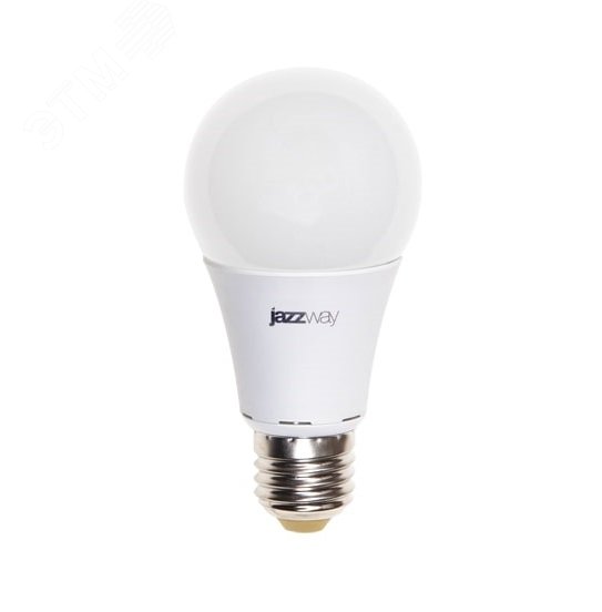 Лампа светодиодная LED 7Вт E27 580Лм 220V/50Hz теплый матовая груша ECO 1033178 JazzWay - превью
