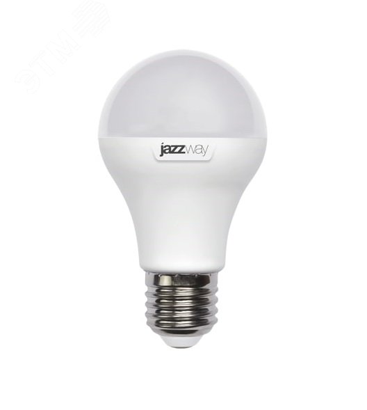 Лампа светодиодная LED 12Вт E27 230V/50Hz теплый матовая груша 1033703 JazzWay - превью