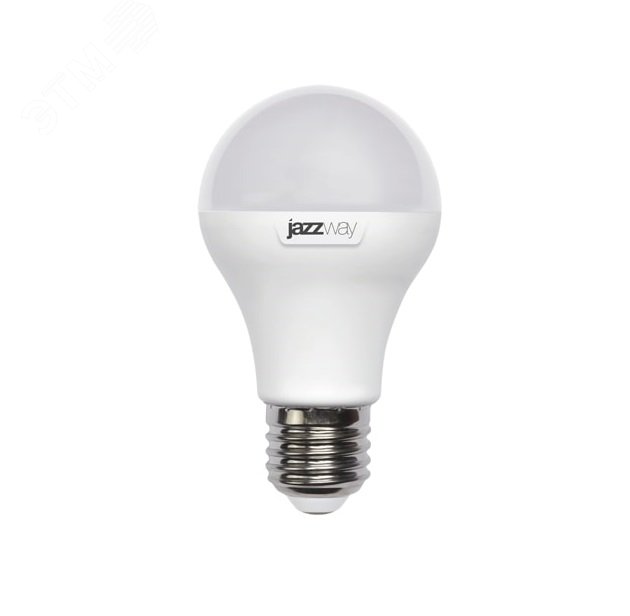 Лампа светодиодная LED 10Вт E27 230V/50Hz холодный матовая груша SP 1033727 JazzWay - превью