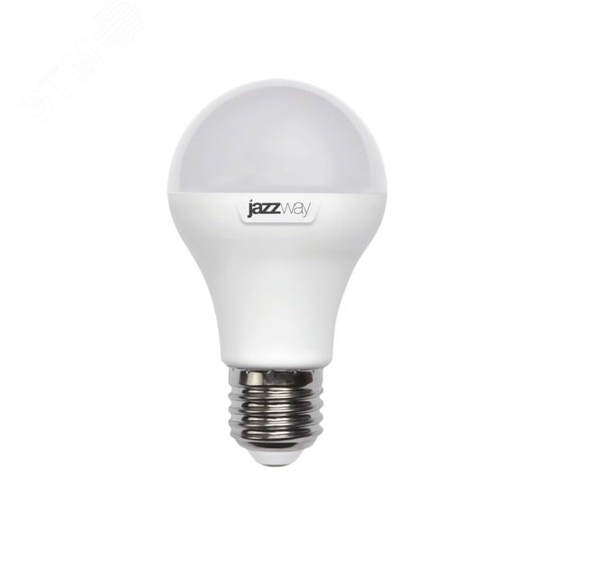 Лампа светодиодная LED 12Вт E27 230V/50Hz холодный матовая груша SP 1033734 JazzWay - превью