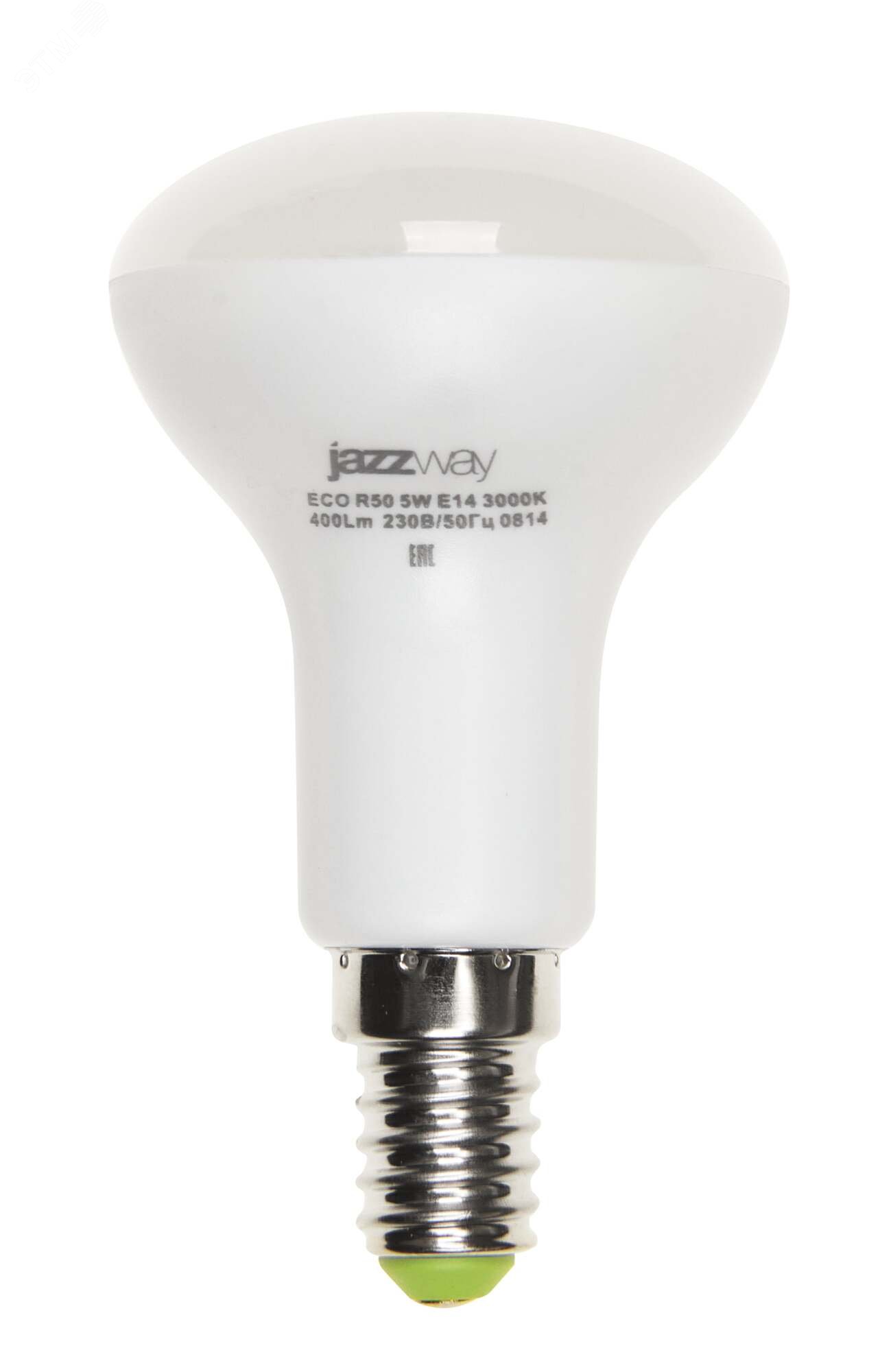 Лампа светодиодная рефлекторная LED 5Вт R50 E14 400Лм теплый 230V/50Hz ECO 1037015A JazzWay - превью