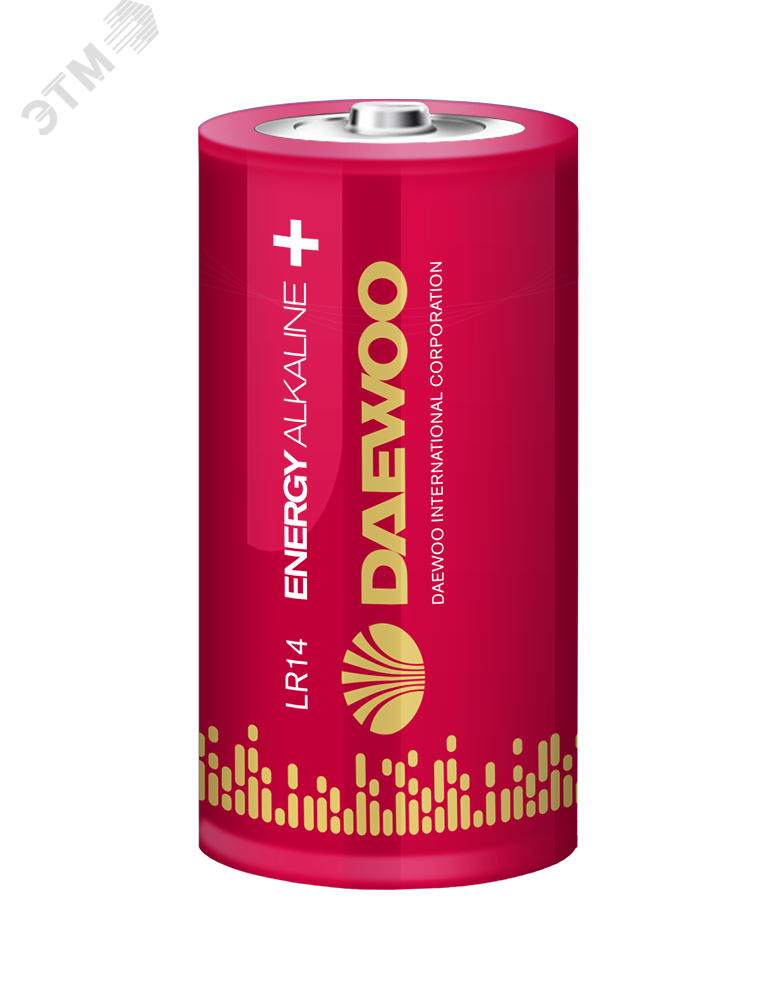 Элемент питания LR14 DAEWOO Energy Alkaline блистер, 2 шт. 5029996 JazzWay - превью 2