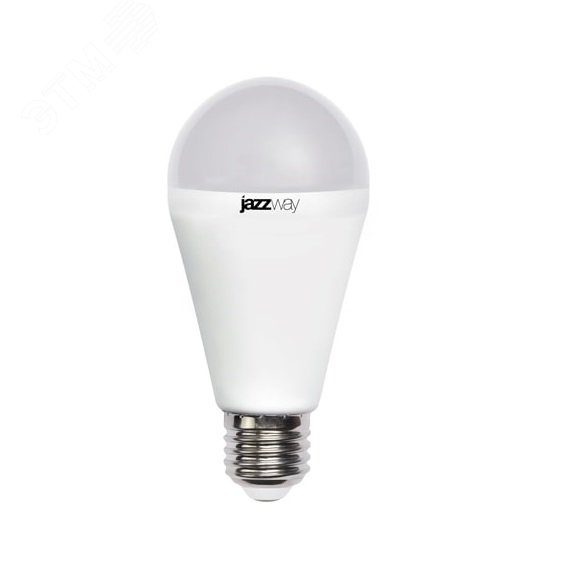 Лампа светодиодная LED 15Вт E27 холодный белый матовая груша 2853035 JazzWay - превью