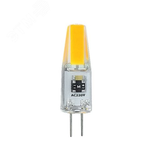 Лампа светодиодная LED 3Вт G4 теплый COB 2857446 JazzWay - превью