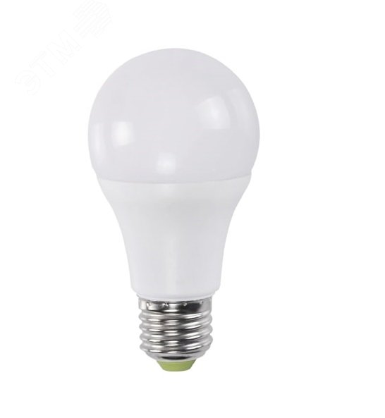 Лампа светодиодная диммируемая LED 10Вт E27 белый матовая груша 2859228 JazzWay
