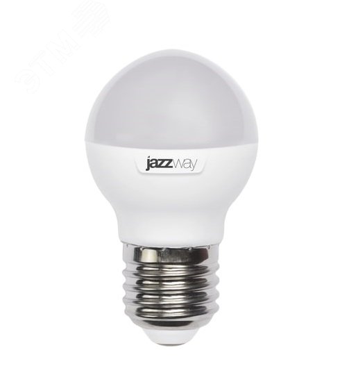 Изображение товара Лампа светодиодная LED 9Вт E27 теплый белый шар JazzWay