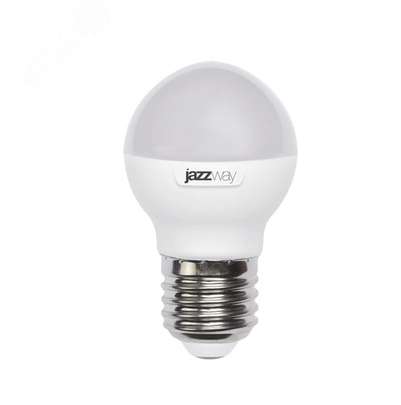 Лампа светодиодная LED 9Вт E27 холодный белый матовый шар 2859662A JazzWay - превью