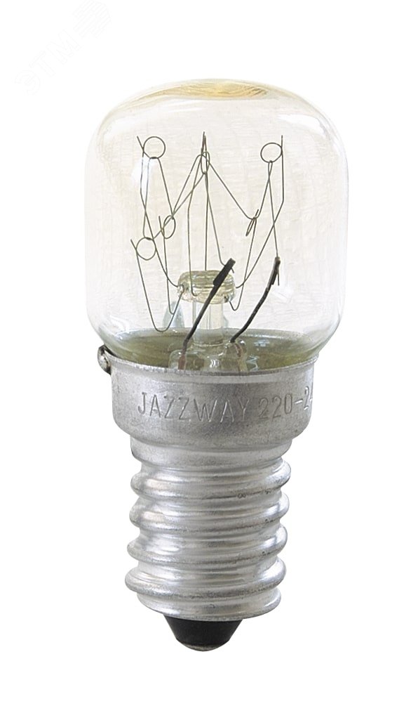 Лампа накаливания специальная Т22 15Вт Е14 220В 300C для духовок 3329136 JazzWay - превью