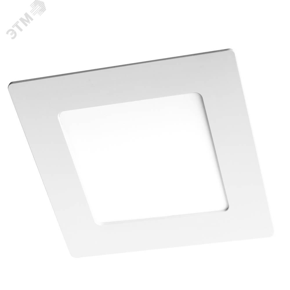Изображение товара Светодиодный встраиваемый светильник JazzWay 6W IP40 холодный белый квадратный