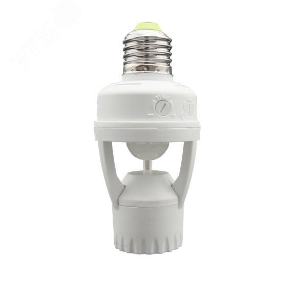 Изображение товара Датчик движения PMS-IR 045 60 Вт Е27 360 градусов 6м IP20 WH (шт) Изображение товара Датчик движения PMS-IR 045 60 Вт Е27 360 градусов 6м IP20 WH (шт)