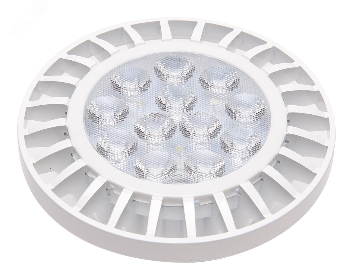 Лампа светодиодная LED 15w G53 AR111 теплый 185-265V артикул 5017931 ...