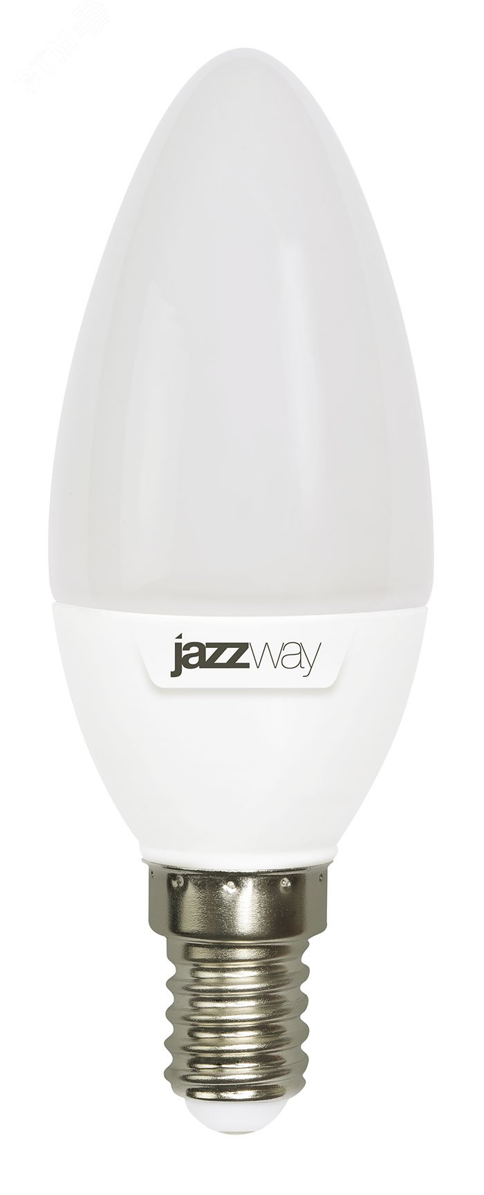 Лампа светодиодная LED 11Вт 230Вт E14 теплый матовый свеча 5019157 JazzWay - превью
