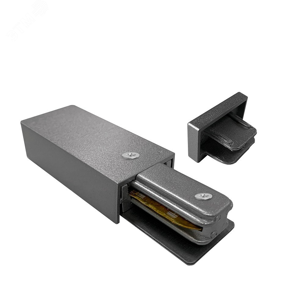 Изображение товара Комплект торцевых элементов для шинопровода PTR серый JazzWay