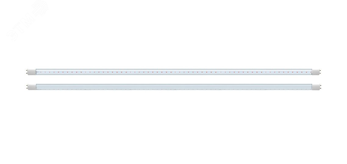 Лампа светодиодная LED 16Вт Т8 для растений прозрачная 1200 мм G13 jazzway 5025912 JazzWay - превью 3