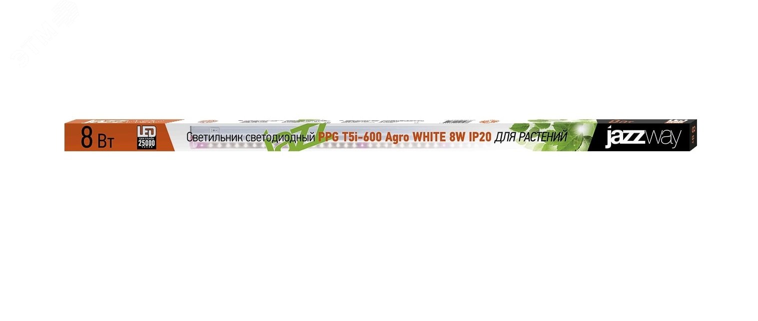 Светильник светодиодный ДПО-8w IP20 для растений PPG T5i- 600 Agro 5025998 JazzWay - превью 2