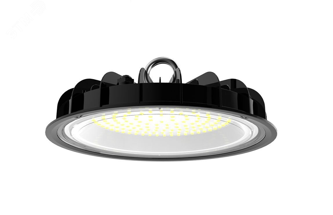 Светильник промышленный светодиодный ДСП-100 Вт 10000 Лм 5000K IP65 LED UFO коэф. пульсации: < 5% UFO 03 угол светораспределения 120° Jazzway 5034570 JazzWay