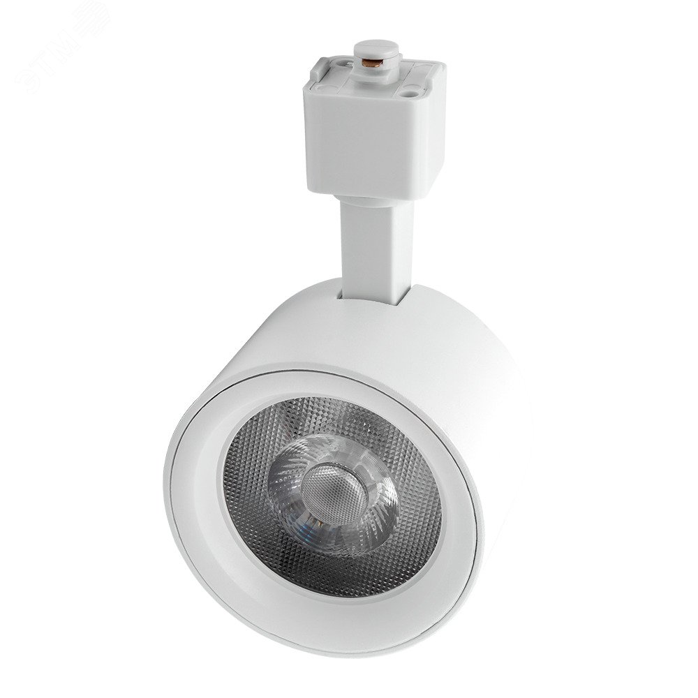 Изображение товара Светильник светодиодный трековый на шинопровод 10W 3000K IP40 белый