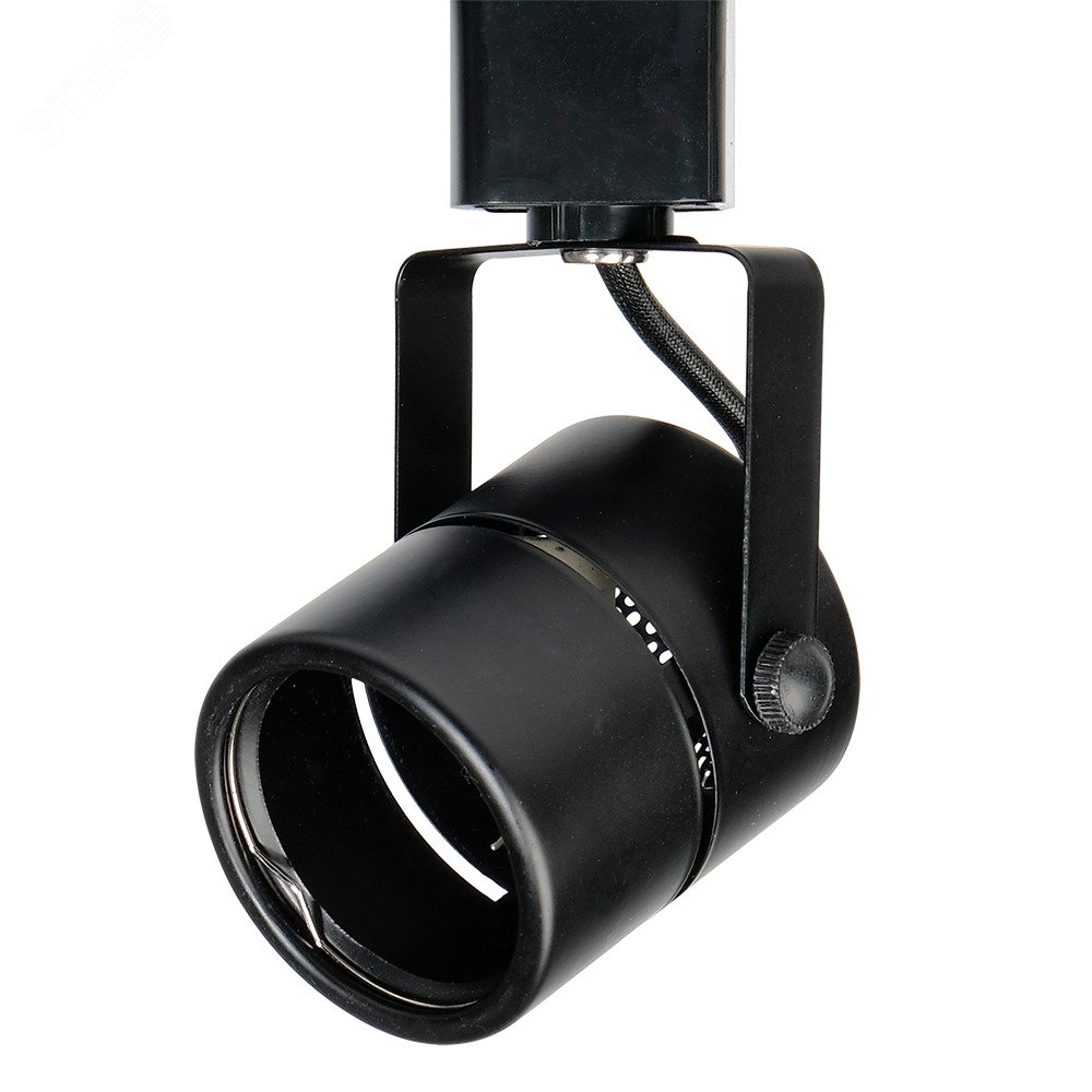 Изображение товара Светильник светодиодный трековый до 50W на шинопровод черный PTR 27 GU5.3
