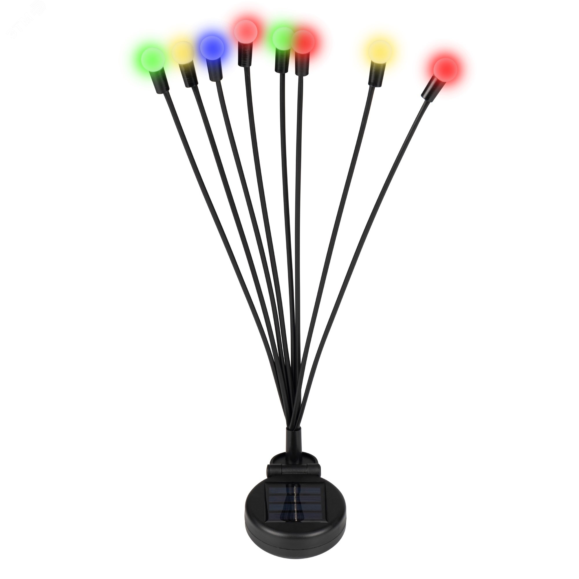 Изображение товара Светильник на солнечной батарее 8 RGB LED JazzWay SLR-S04-M для сада и двора