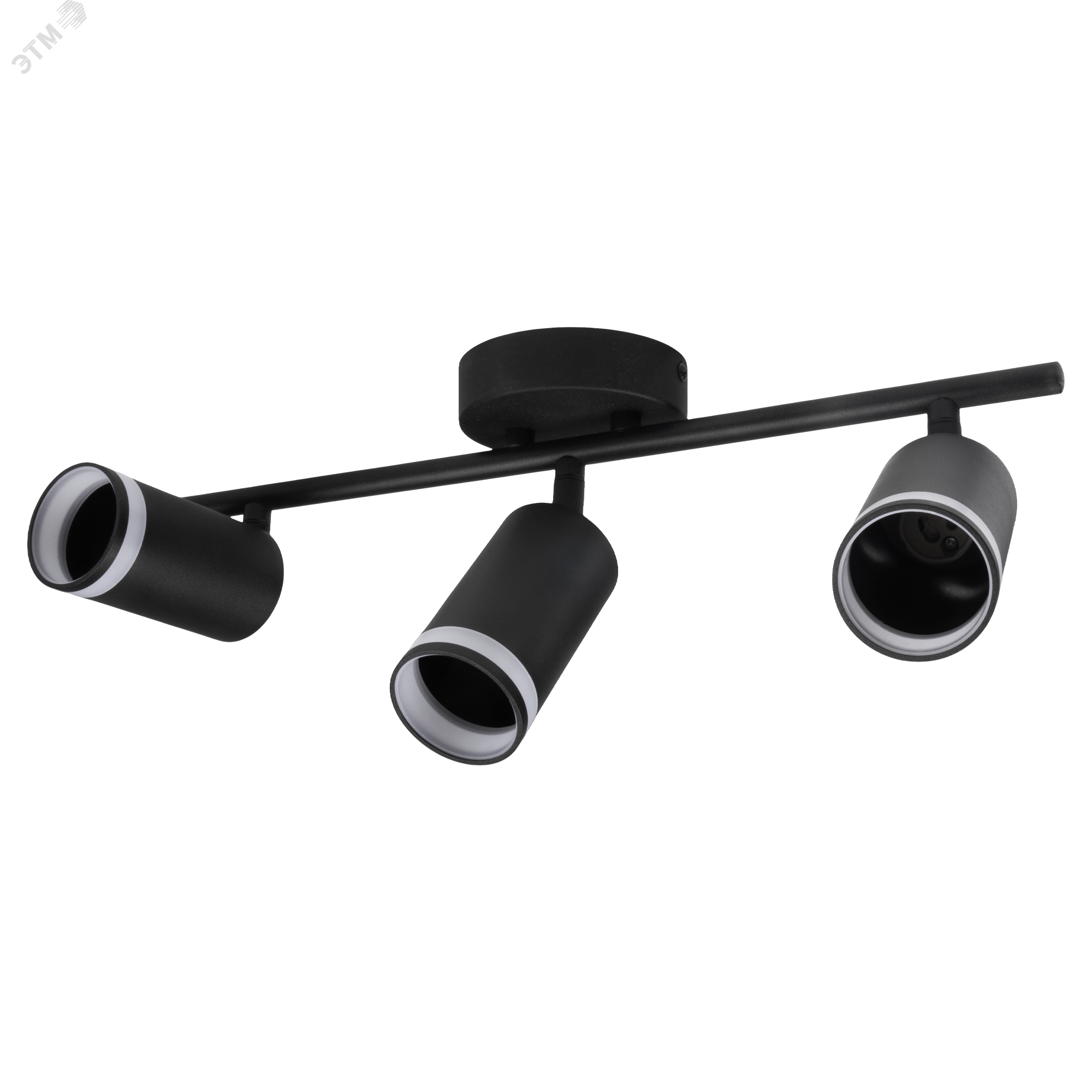 Изображение товара Светильник декоративный ДПО 0103 3xGU10 черный 230V IP20 JazzWay (шт)