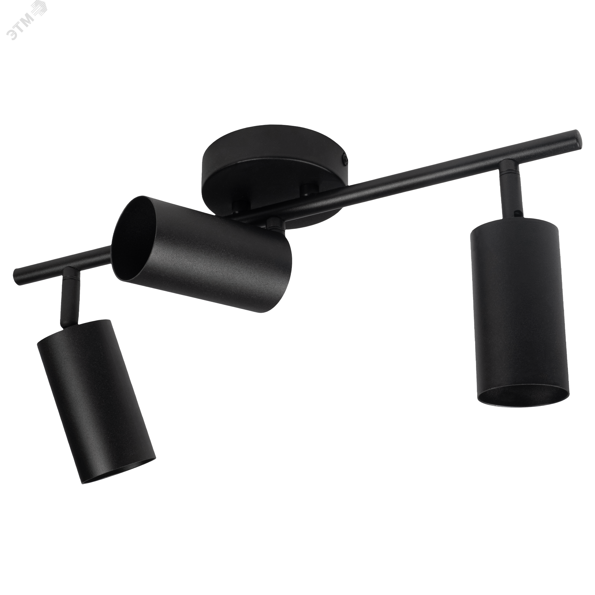 Изображение товара Светильник декоративный ДПО 0403 3xGU10 черный 230V IP20 JazzWay (шт)