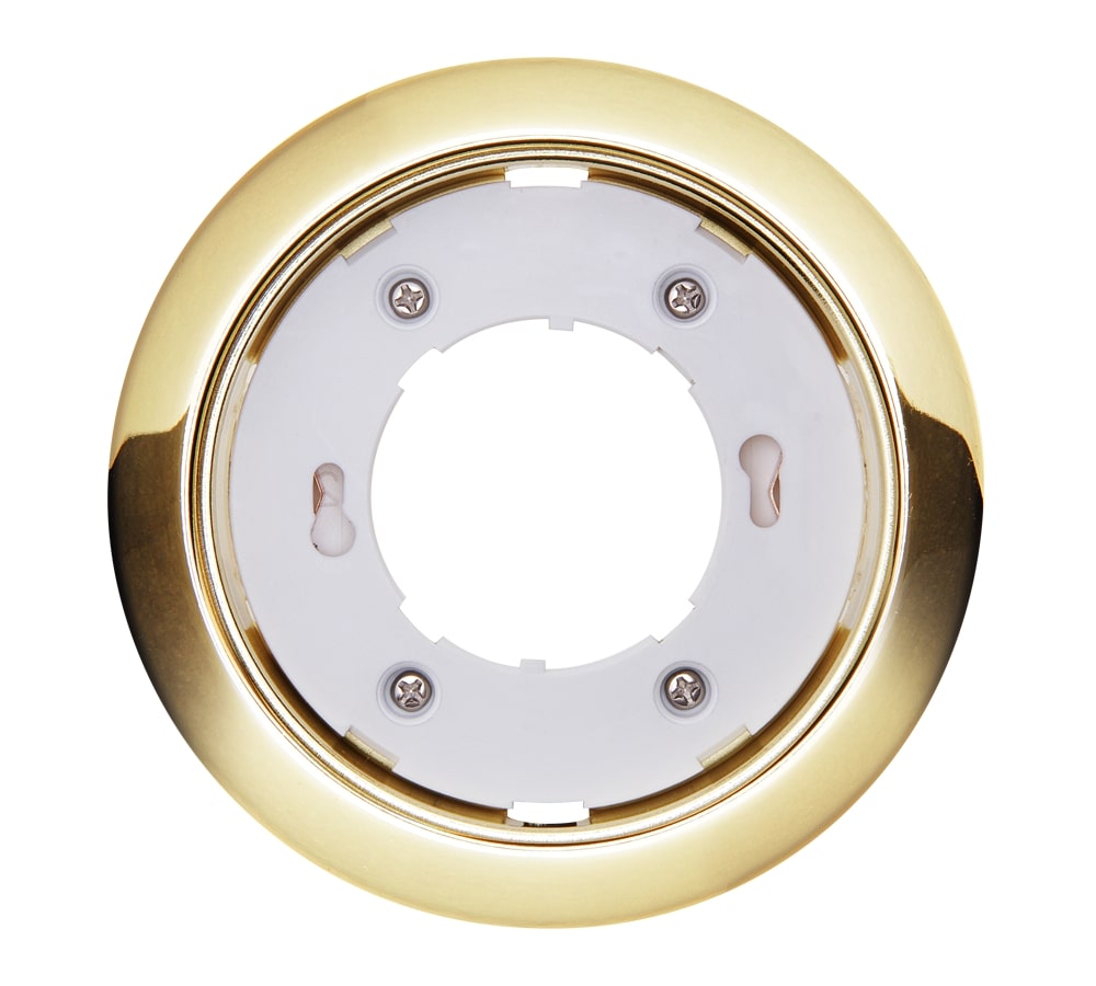 Светильник под лампу с цоколем GX70 золото глянцевое 121х54 мм