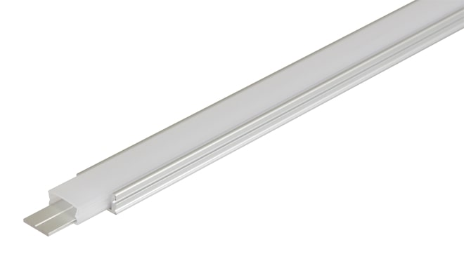 Профиль влагозащищенный PAL 1808 (2м) (с матовым рассеивателем)