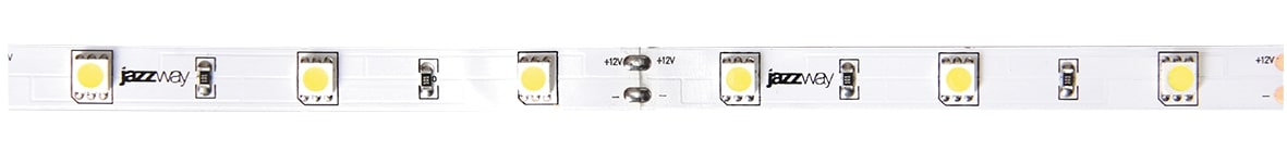 Лента светодиодная 7.2Вт/м 12В 6500К холодный белый IP20 30 LED/м 5м