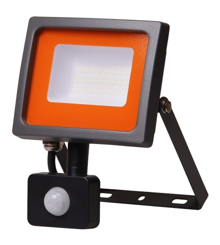 Прожектор светодиодный ДО-30 Вт SMD 6500К 2550 Лм датчик движения SMD