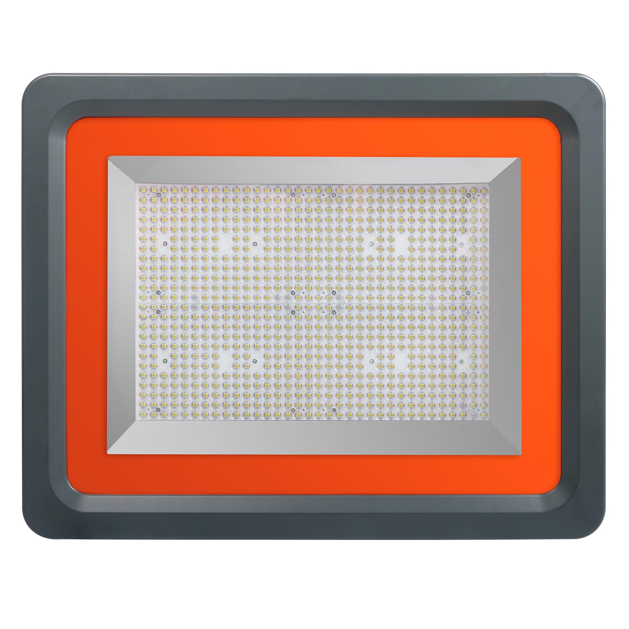 Прожектор светодиодный ДО-600w 6500K 72000 Лм IP65 60 градусов плоский корпус