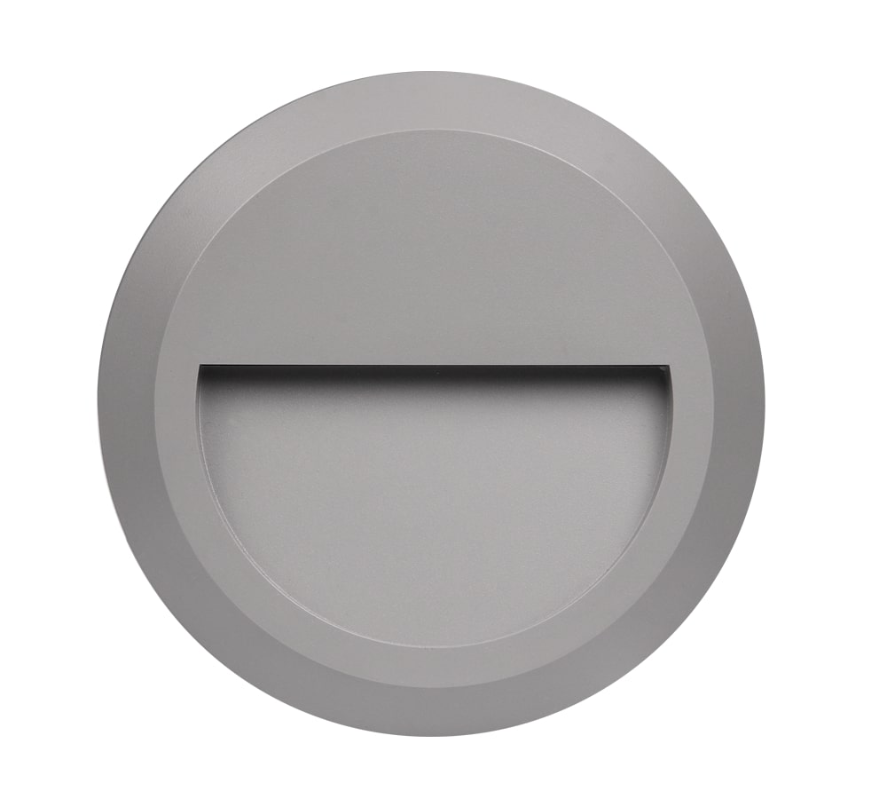 Светильник светодиодный ДВО-2w 4000K 70Лм IP65 для фасадов, серый