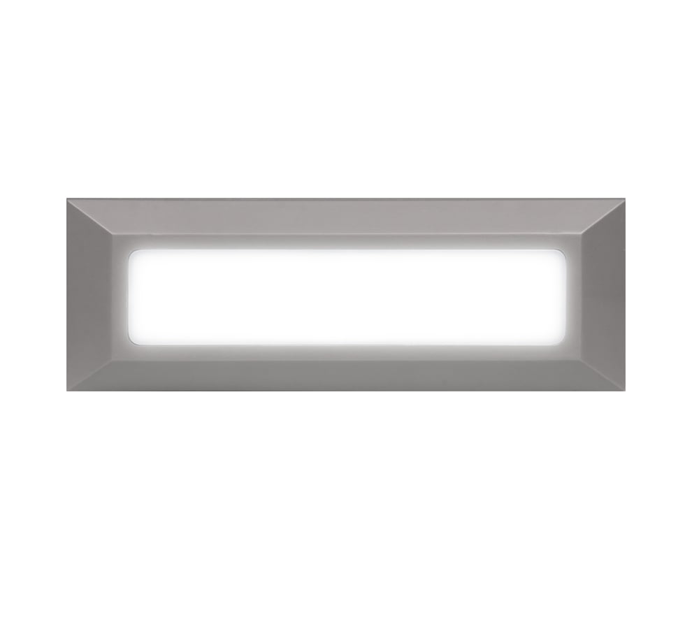 Светильник светодиодный ДВО-5w 4000K 340Лм IP65 для фасадов серый