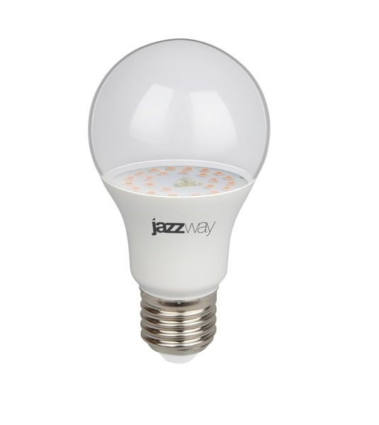 Лампа светодиодная LED 9Вт A60 Е27 CLEAR ( для растений)