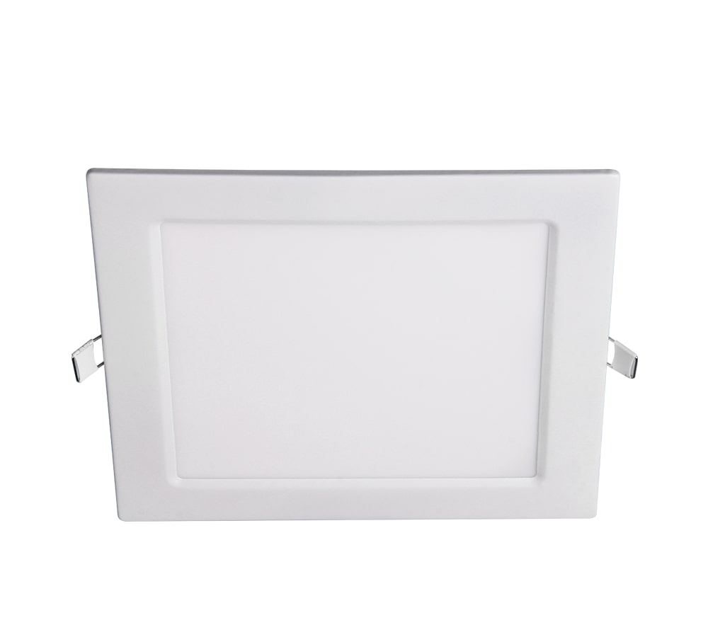 Светильник светодиодный ДВО-18w 6500K 1200 Лм IP40 WH 220мм встраиваемый квадрат