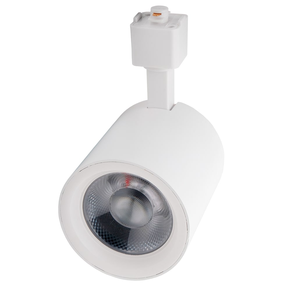 Светильник светодиодный трековый на шинопровод ДПО-30w 4000K 24 град. WH (белый) IP40