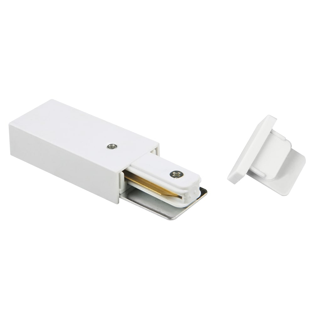 Заглушка торцевая белая PTR EC-WH (комплект)