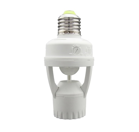 Датчик движения PMS-IR 045 60 Вт Е27 360 градусов 6м IP20 WH