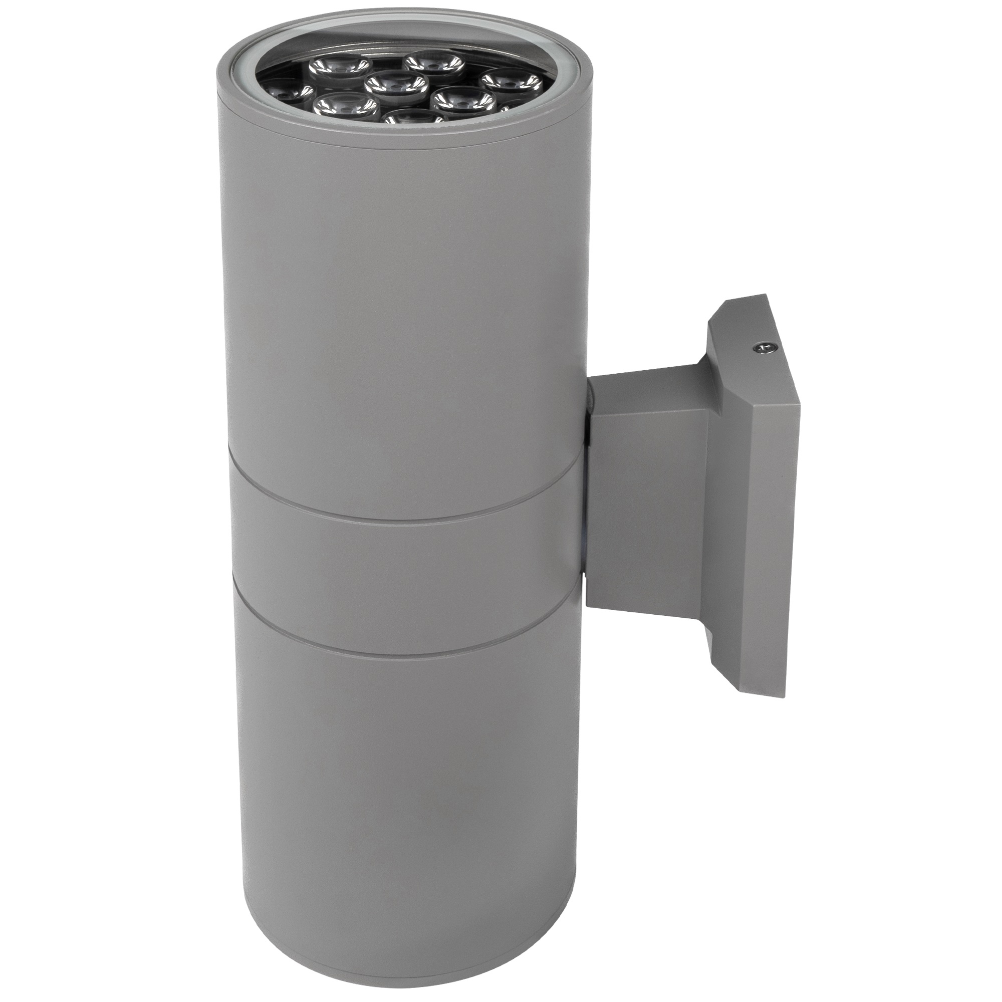 Светильник светодиодный ДБУ-2х12Вт архитектурный IP65 6500К 2160Лм серый