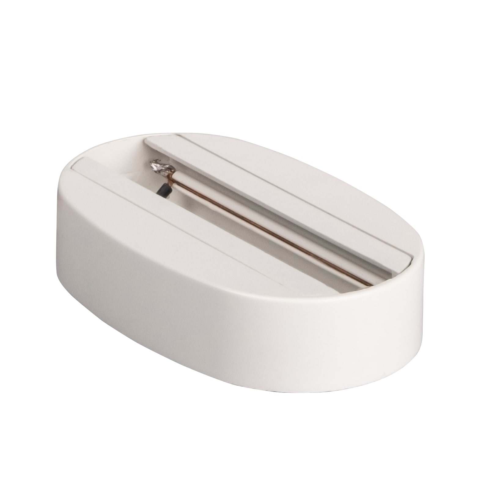 Крепление для стационарного монтажа трековых светильников PTR T1- WH