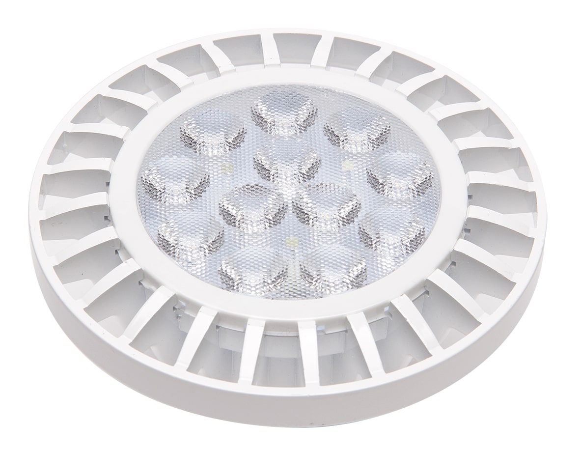 Лампа светодиодная LED 15w G53 AR111 холодный 185-265V