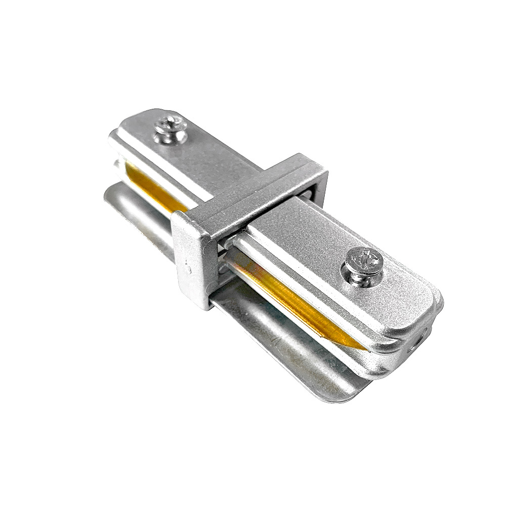 Коннектор для шинопровода серый I-обр