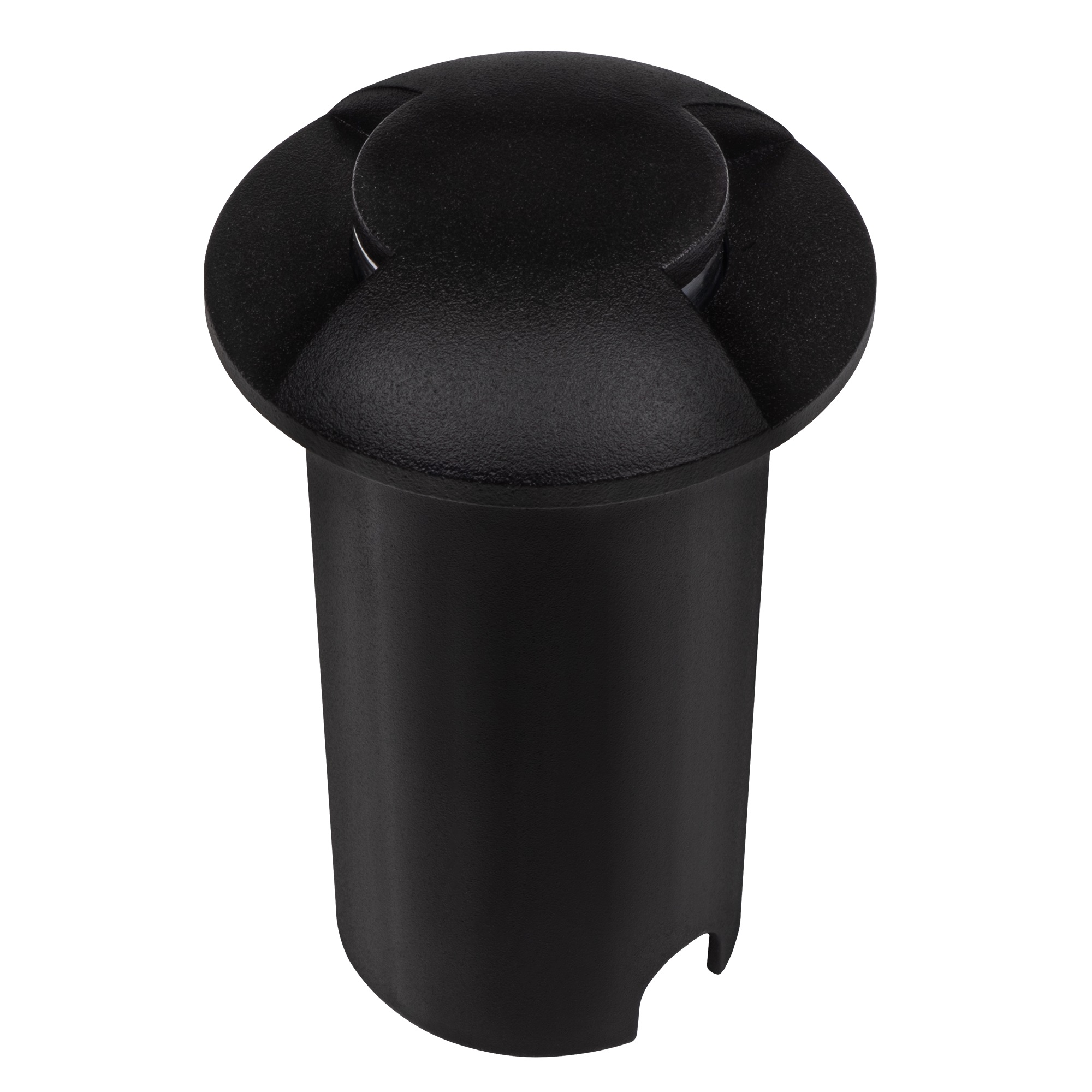 Светильник светодиодный грунтовый встраиваемый ДВУ- 2w 4000K IP65 черный PGR R60/2