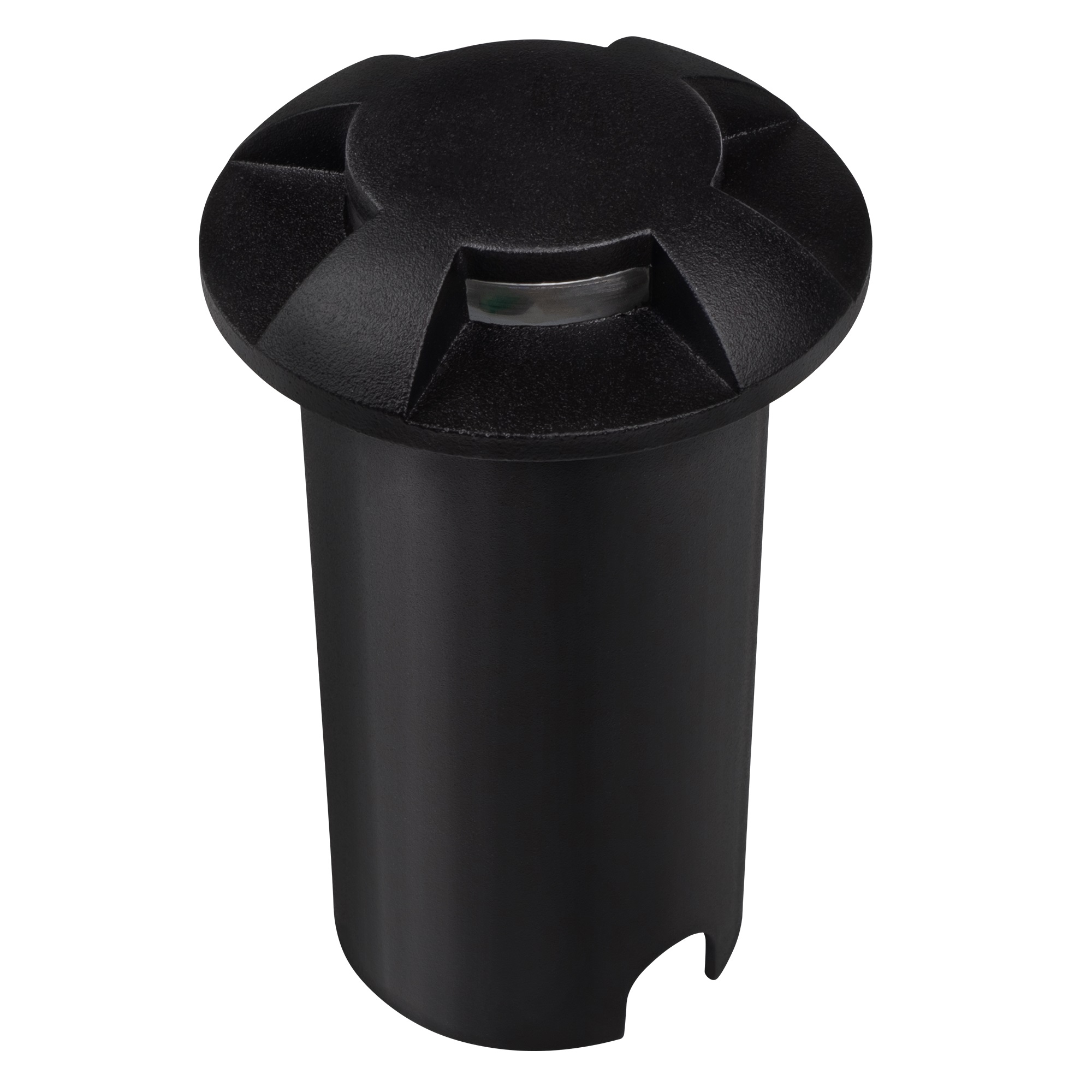 Светильник светодиодный грунтовый встраиваемый ДВУ- 2w 4000K Black IP65 PGR R60/4