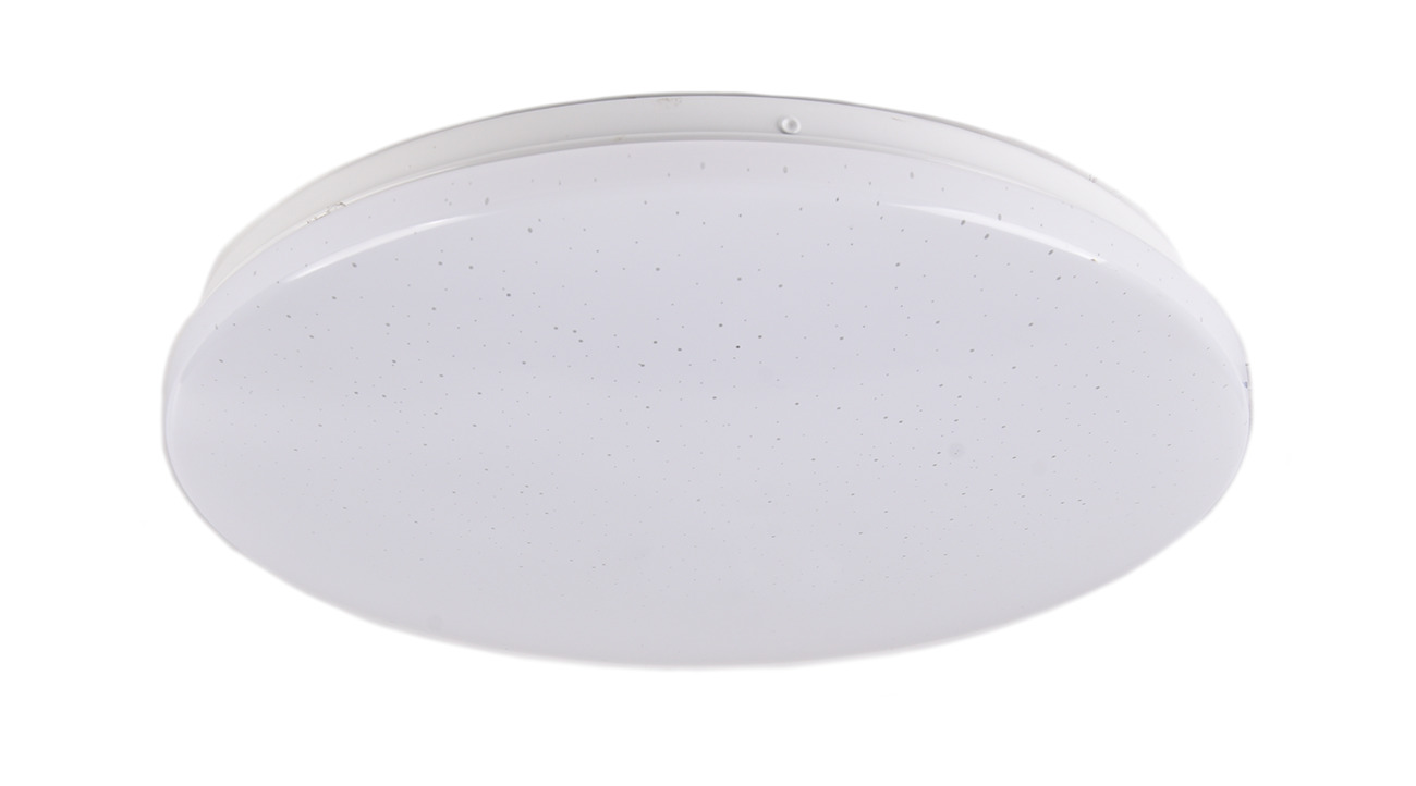 Светильник светодиодный ДБО-36w 4000K 2760Лм 160 град матовый с эффектом 'звездное небо' IP20