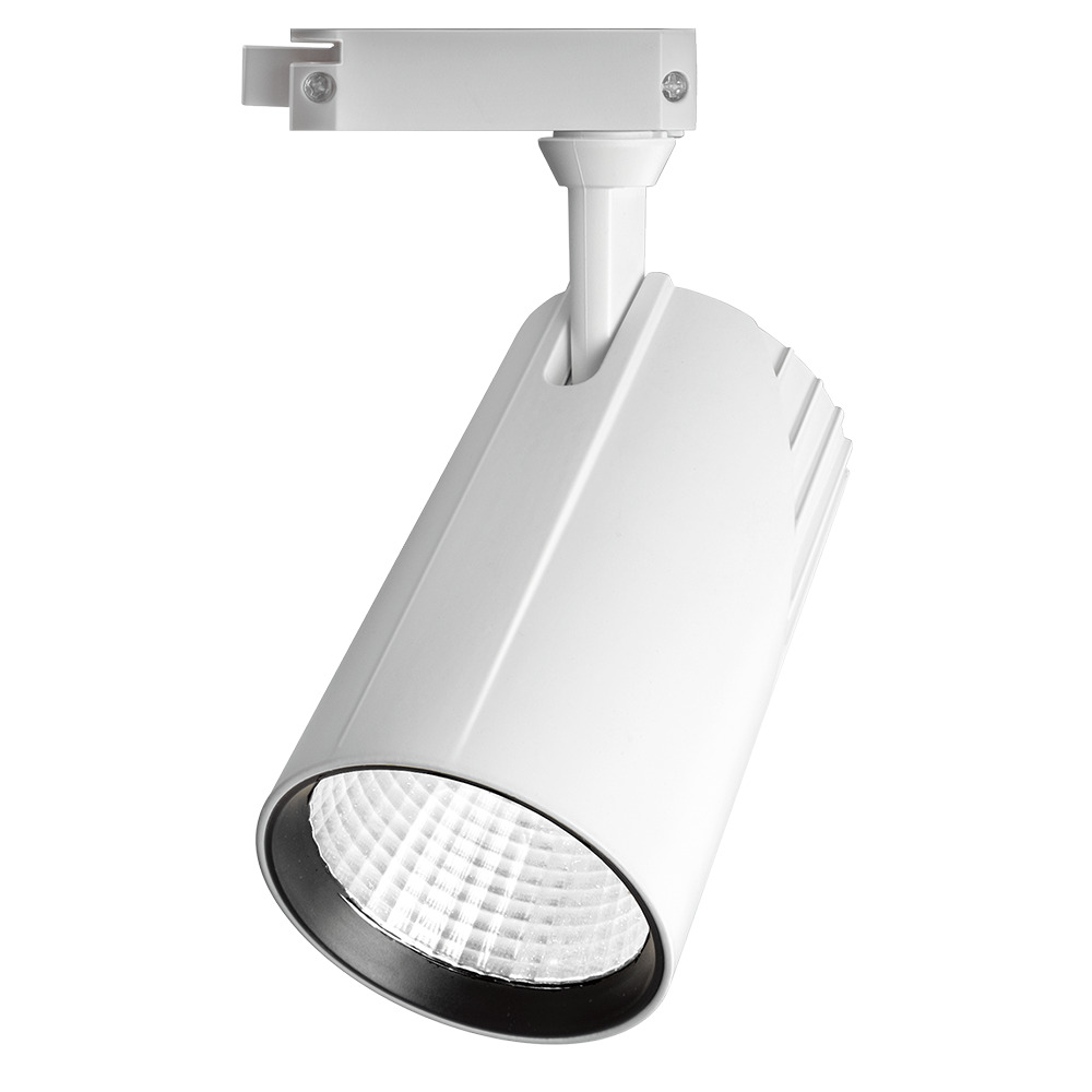 Светильник светодиодный трековый на шинопровод ДПО-25w 4000K 24 град. WH (белый) IP40 PTR 1725