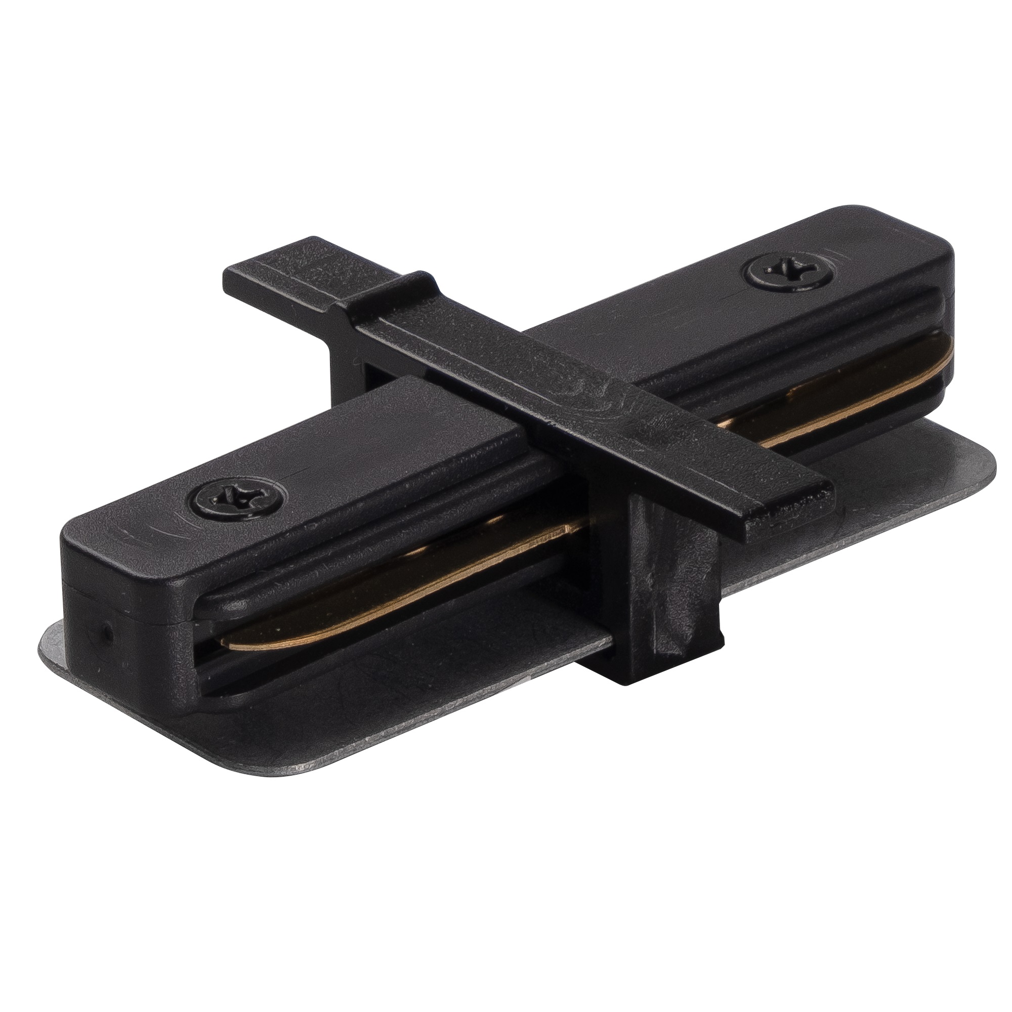 Коннектор чёрный I-обр. для встраиваемого шинопровода