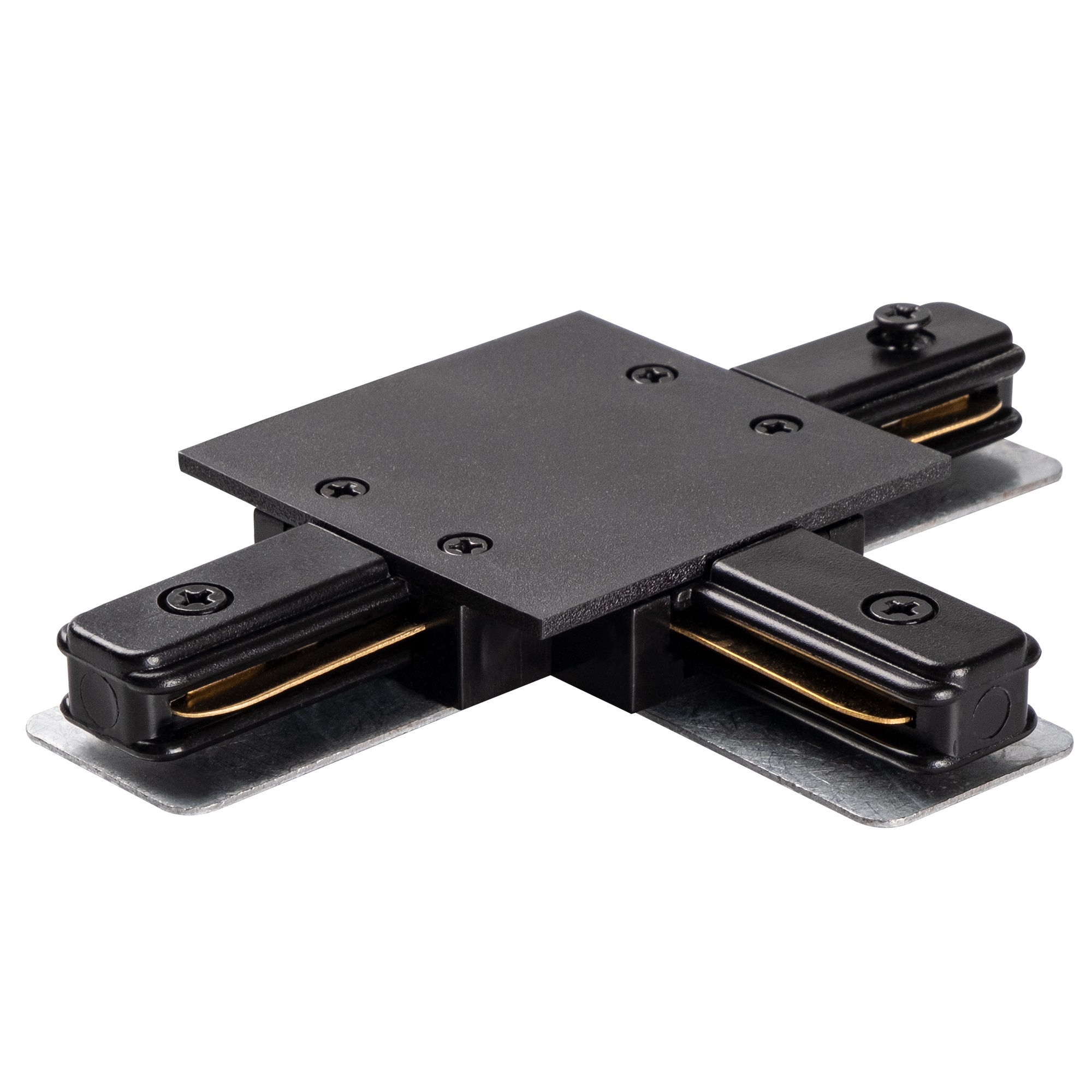 Коннектор черный T-обр. для встраиваемого шинопровода