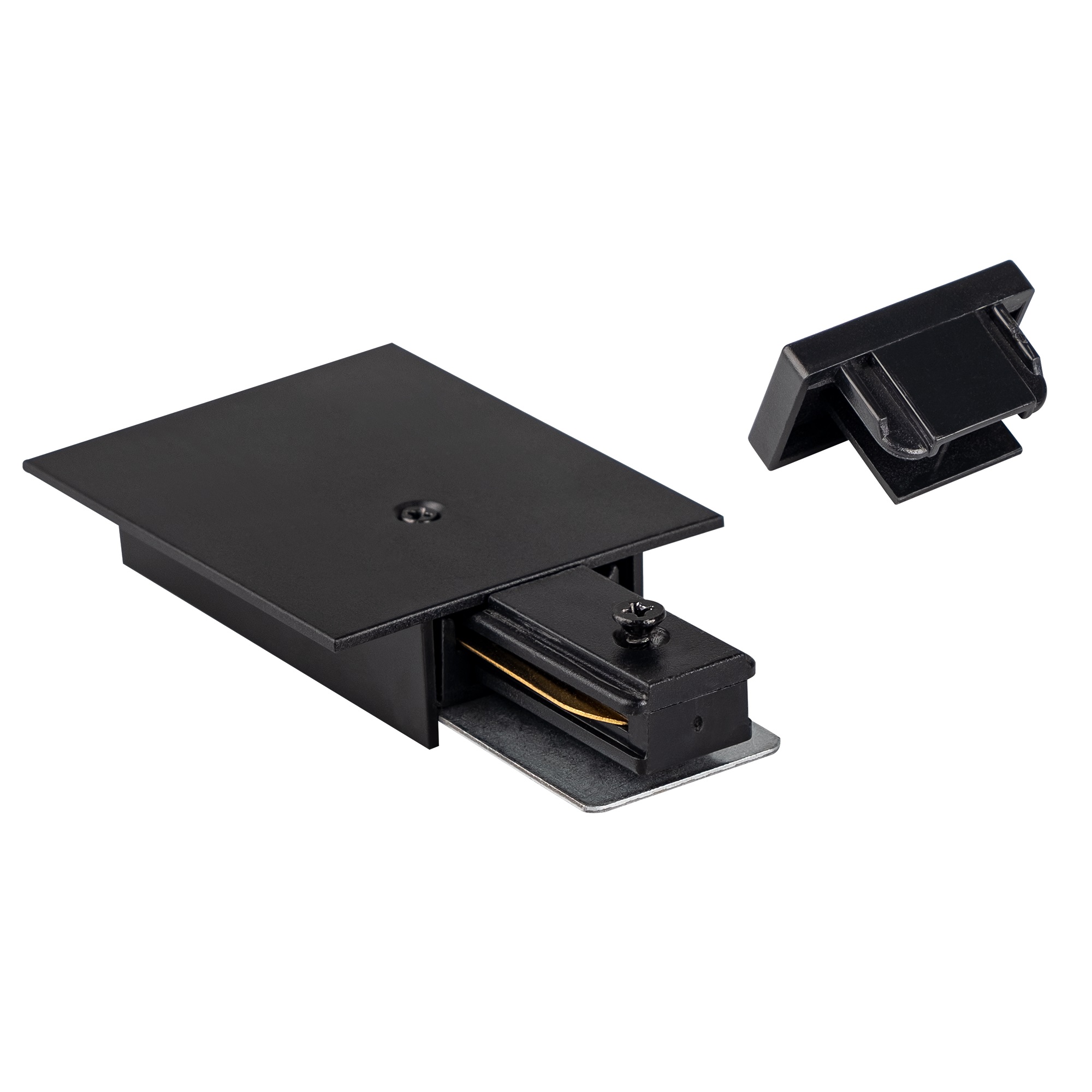 Комплект PTR/R EC-BL торцевых элементов чёрный для встраиваемого шинопровода