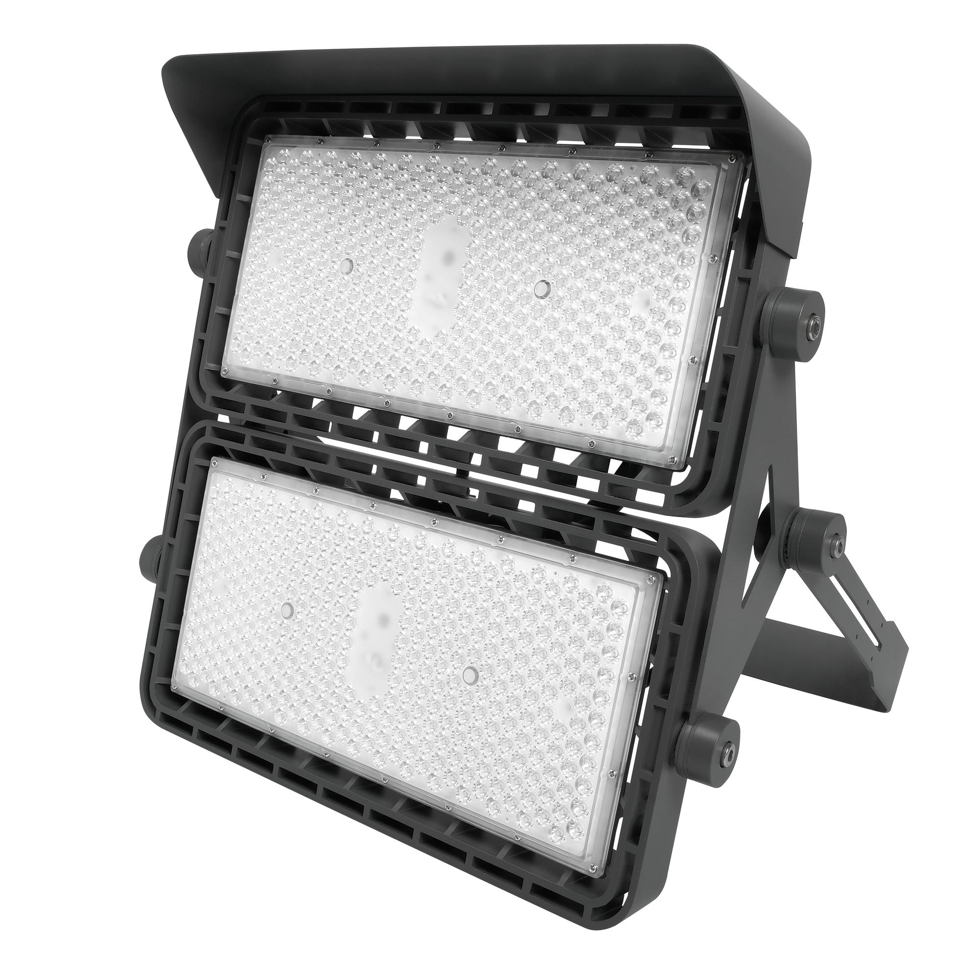 Прожектор светодиодный ДО-500 Вт 5700К 65000 Лм DALI IP66 двухсекционный 5 лет гарантии