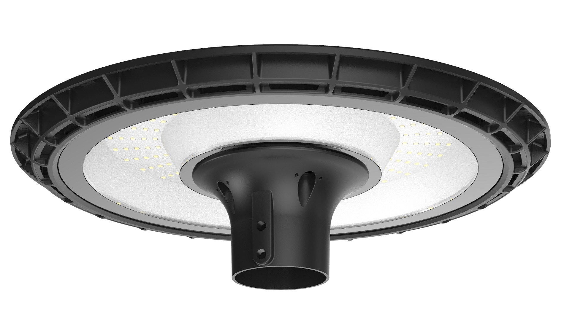 Светильник садово-парковый ДТУ-60Вт 5000К 6000 Лм черный IP65 (2г.гар)